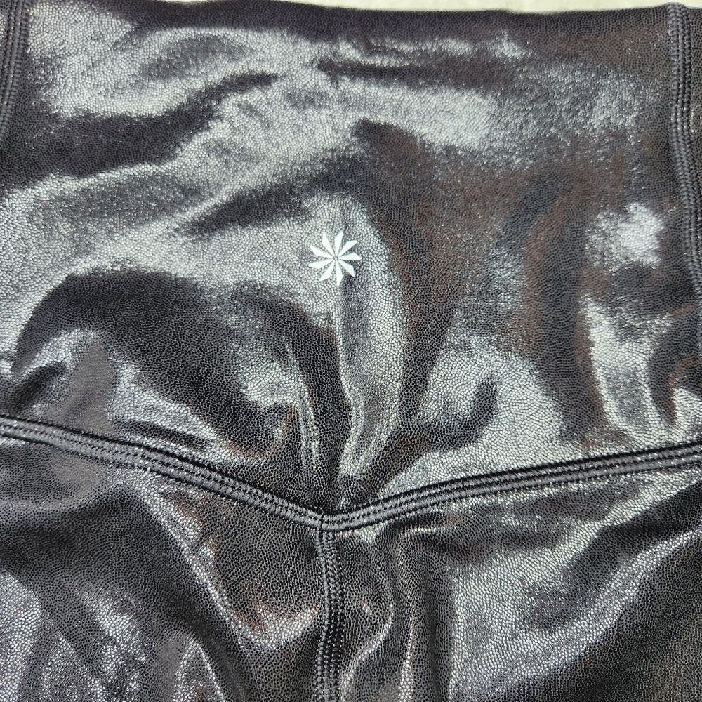 Athleta Elation Shine Tight Legging Black Medium - Picture 5 of 5
